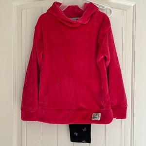 Girls Cozy Hoodie and Leggings